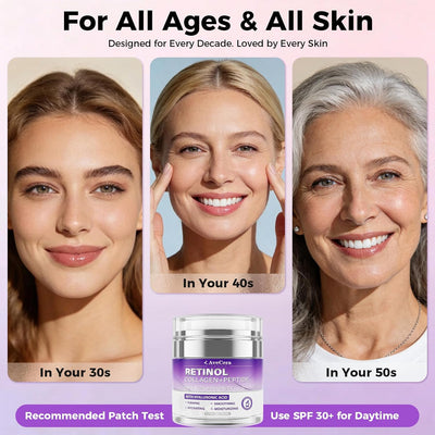 RestoraTouch™ Retinol Peptide Neck Firming Cream + Gua Sha Set