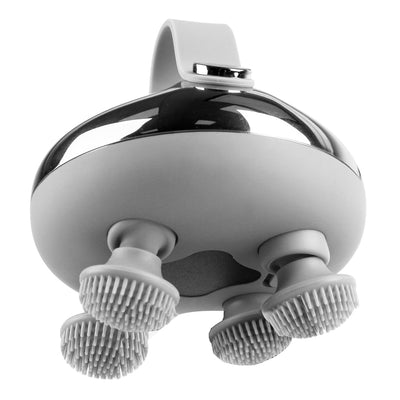 Calm Head Spa™ Rechargeable Scalp Massager — Red Light Therapy + Waterproof