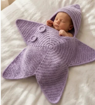 RestoraTouch StarSnuggle™ — Cozy Star-Shaped Baby Romper
