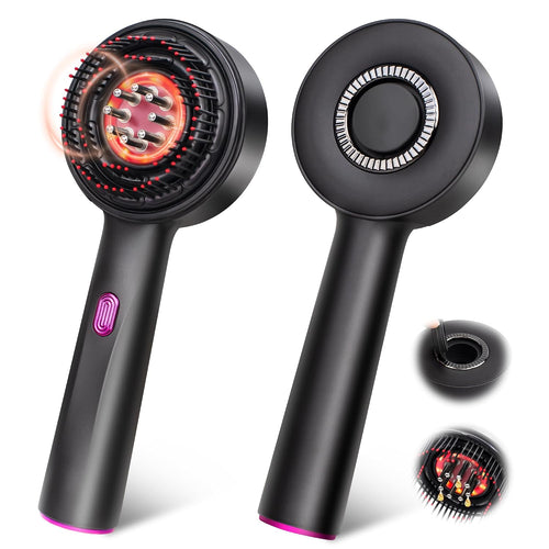 RestoraTouch™ 3-in-1 Scalp Massager & Hair Oil Applicator — Waterproof, Fast-Charging