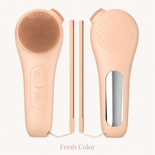 RestoraTouch™ Sonic Facial Cleansing Brush — Heat + Vibration Massage