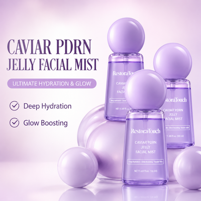 RestoraTouch™ Collagen Peptide Jelly Serum Mist – Hydrating & Plumping Face Spray for Dewy Glow, Fine Lines & Dry Skin, 1.69 Fl Oz