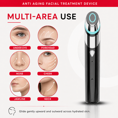 RestoraTouch 4-in-1 Microcurrent Facial Sculpting Wand