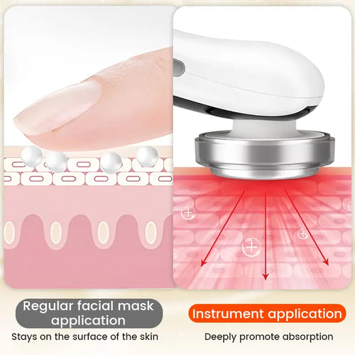 RestoraTouch™ 5-in-1 Facial Cleansing & Firming Skincare Device with LED Light Therapy