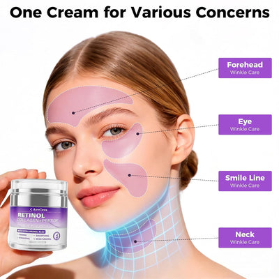 RestoraTouch™ Retinol Peptide Neck Firming Cream + Gua Sha Set