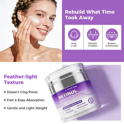 RestoraTouch™ Retinol Peptide Neck Firming Cream + Gua Sha Set