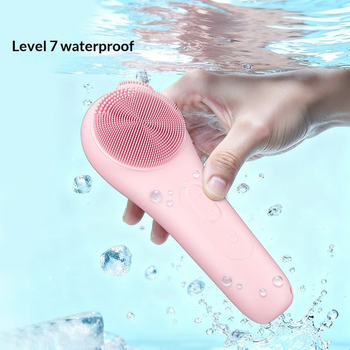 RestoraTouch™ Sonic Facial Cleansing Brush — Heat + Vibration Massage