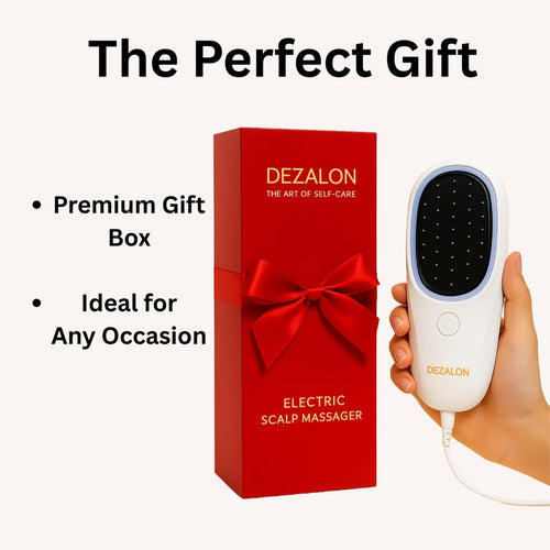RestoraTouch™ Vibrating Scalp Massager Brush — Dual Light Modes